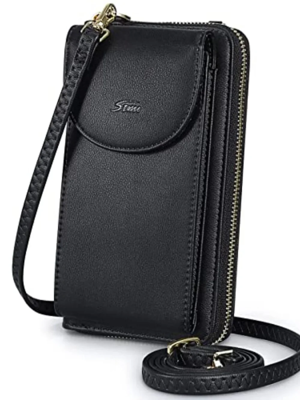 Small Crossbody Bag with RFID Blocking, Phone Pocket, Credit Card Slots